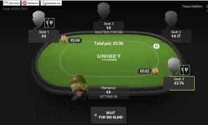 Unibet poker cashgame
